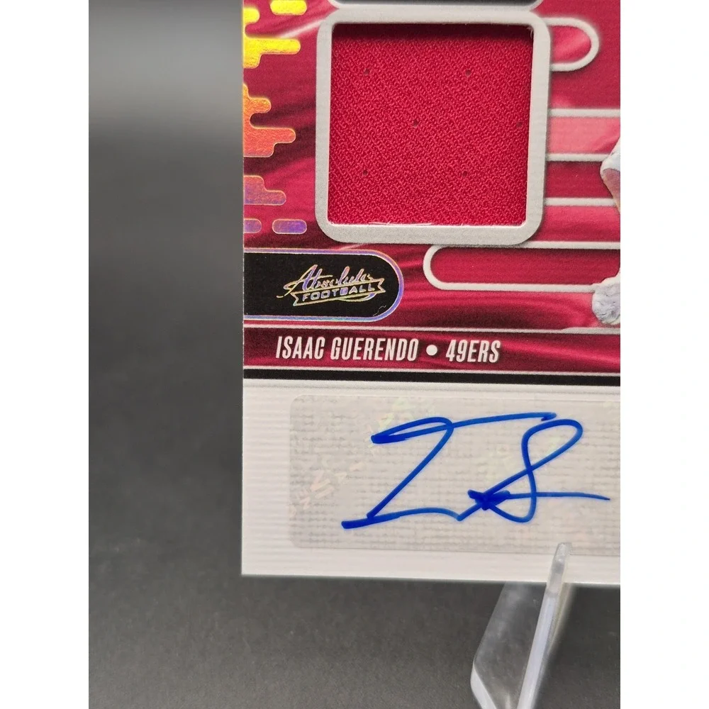 2024 Panini Absolute Isaac Guerendo #RPM-IGO Premiere Triple Patch Auto /399